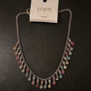 J. Crew Vibrant Gemstone Necklace